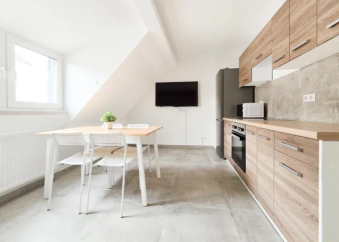 Tolstov - Monteurwohnung Mit 3 Zimmern - Dachgeschoss - Parkplatz Apartment